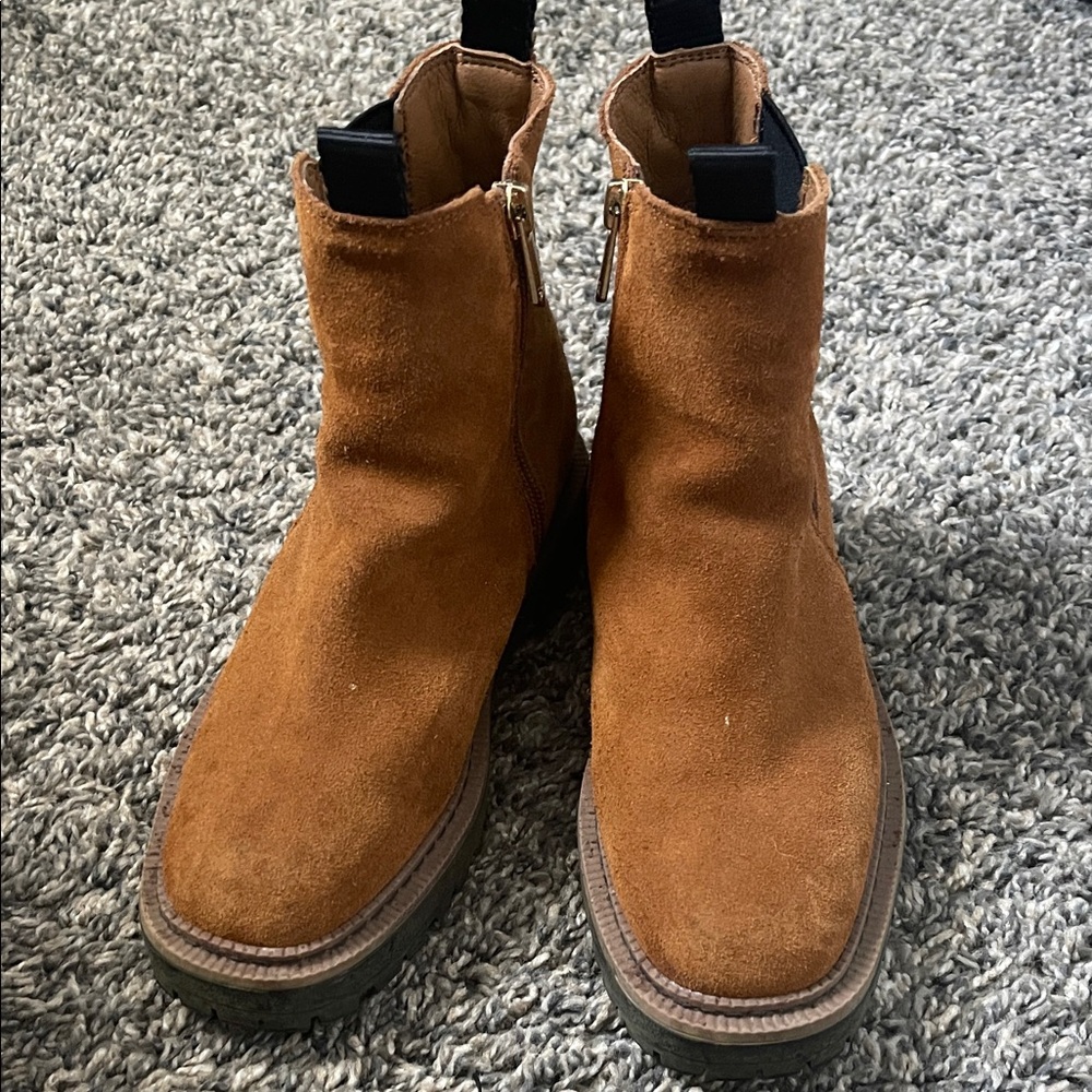 Sam Edelman girl Brown Suede Boots